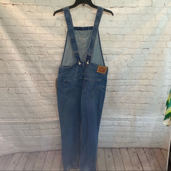 NWT Levi’s Bib Overalls Denim Adjustable Straps - Picture 7 of 14